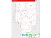 Tallapoosa County, AL Zip Code Wall Map