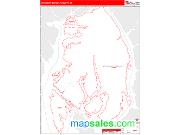 Ketchikan Gateway County, AK Zip Code Wall Map