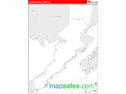 Lake and Peninsula County, AK Zip Code Wall Map