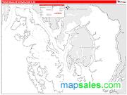 Prince-Wales-Ketchikan County, AK Zip Code Wall Map