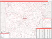 Arkansas Zip Code Wall Map