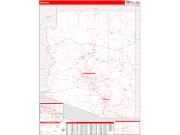 Arizona Zip Code Wall Map