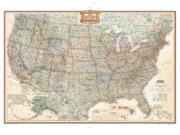 US Executive Wall Map