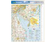 Delaware Wall Map