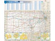 Kansas Wall Map