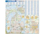 Michigan Wall Map