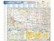 South Dakota Wall Map