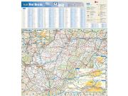 West Virginia Wall Map
