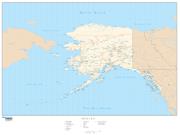 Alaska Wall Map