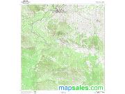 Marengo, AL Topographic Wall Map