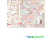 Arkansas Wall Map