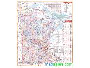 Minnesota Wall Map