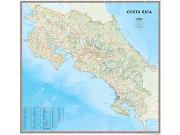 Costa Rica Wall Map