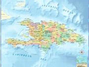 Haiti/Dominican Republic Wall Map