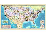USA Wall Map from Compart Maps