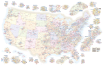 Educational USA Wall Maps