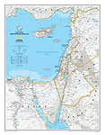 Eastern Mediterranean Wall Map