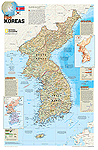 Korea Wall Map