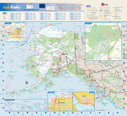 Alaska Wall Map