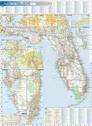 Florida Wall Map
