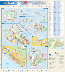 Hawaii Wall Map