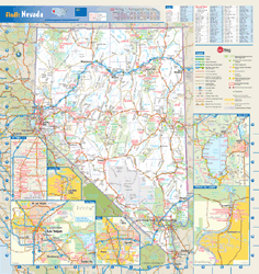 Nevada Wall Map