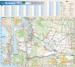 Washington Wall Map