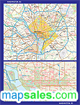 Washington DC Wall Map