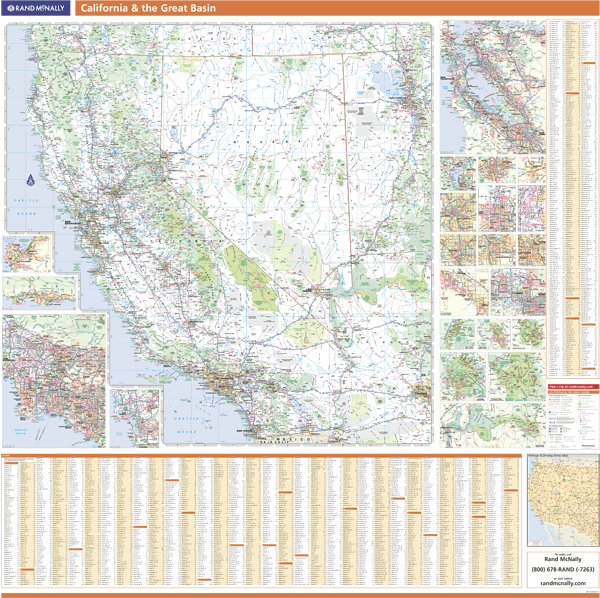 Map of Western United States