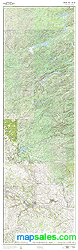 Herkimer County, NY Topo Wall Map