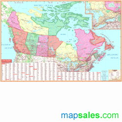 Canada Wall Map