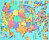 mounted wall maps