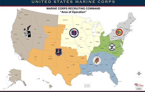 Custom Maps For Military Recruiting