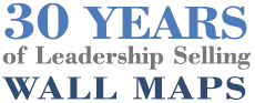 MapSales.com 38 Years of Selling Business Wall Maps