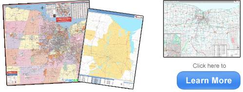 Wall Map Of Rochester NY from MapSales.com - The leading source for ...