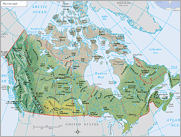 Atlas of Canada Canada Wall Map 42.5 x 35.75 Laminated Bilingual 