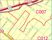 Carrier Route Wall Maps