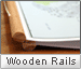 Maps on Wooden Rails