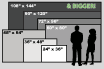 Wall Map Sizes