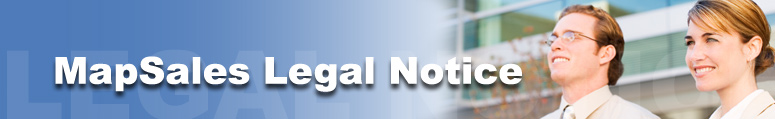 MapSales Legal Notice