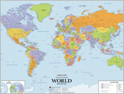 World Wall Maps