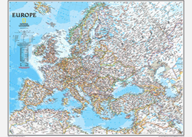 Europe Wall Map