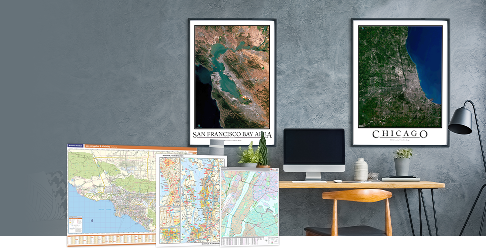 Maps of every city in the US.