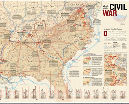 Shop Historical wall maps for education.