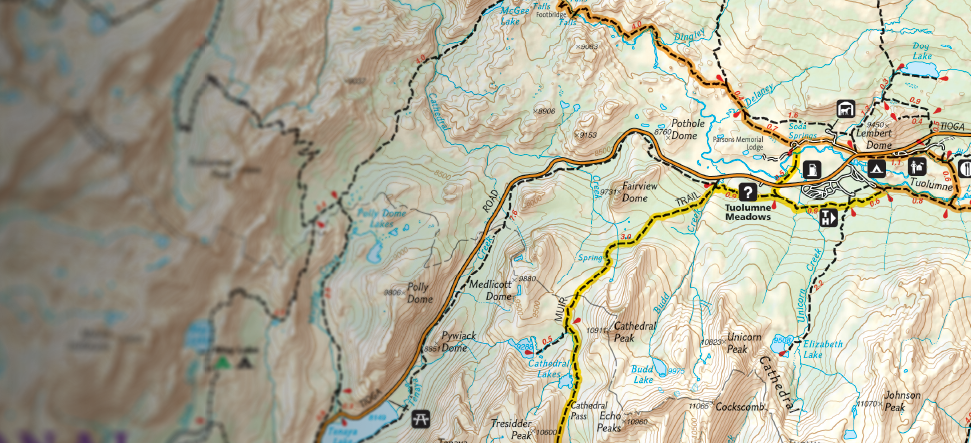 US National Park wall maps for Education.