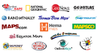 From National Geographic to Rand McNally, mapsales.com partners with top publishers.