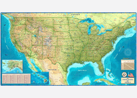 USA Wall Map