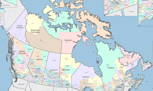 Canada Wall Maps