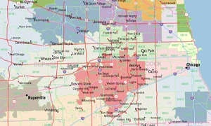 Sales Territory Wall Maps