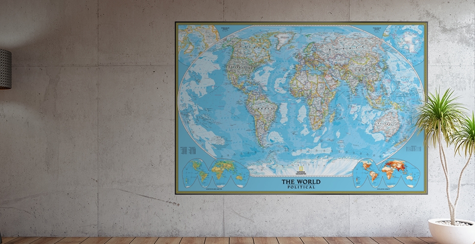 World's largest selection of wall maps.